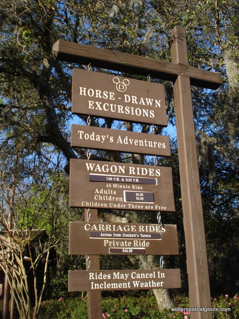 Activities at Fort Wilderness